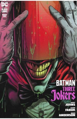 Batman: Three Jokers 1D published by DC with cover art by Jason Fabok