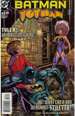 Batman: Toyman 3 published by DC with cover art by Klaus Janson