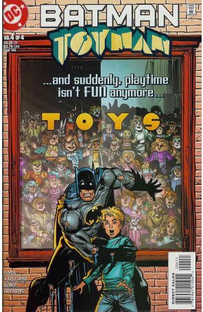 Batman: Toyman 4 published by DC with cover art by Klaus Janson