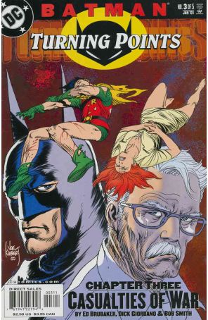 Batman: Turning Points 3 published by DC with cover art by Joe Kubert