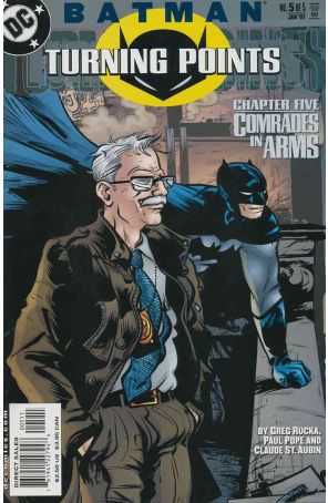 Batman: Turning Points 5 published by DC with cover art by Paul Pope