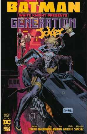 Batman: White Knight Presents: Generation Joker 5A published by DC with cover art by Sean Murphy