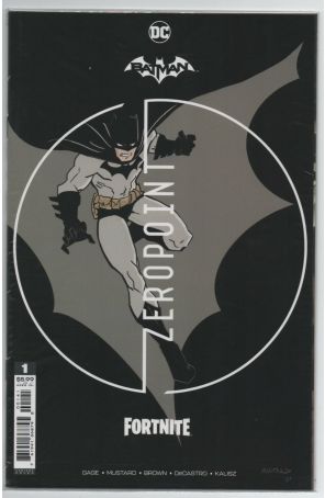 Batman/Fortnite: Zero Point 1B (in bag) published by DC with cover art by Donald Mustard