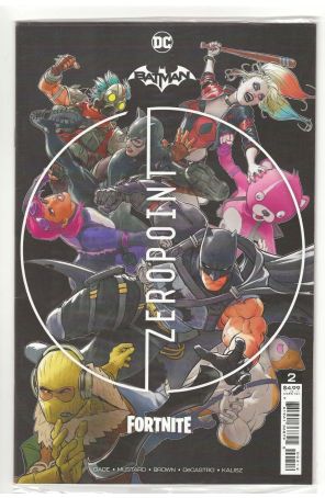 Batman/Fortnite: Zero Point 2 (in bag) (2nd) published by DC with cover art by Mikel Janin