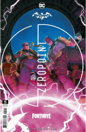 Batman/Fortnite: Zero Point 5 (in bag) published by DC with cover art by Mikel Janin