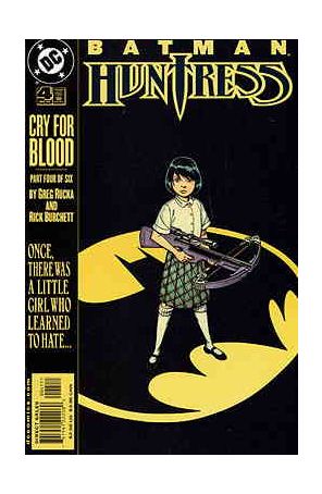 Batman/Huntress: Cry for Blood 4 published by DC with cover art by Rick Burchett