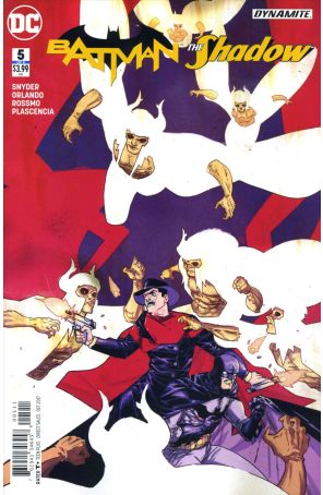 Batman/Shadow 5 published by DC with cover art by Riley Rossmo