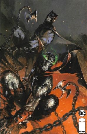 Batman/Spawn 1B published by DC with cover art by Gabriele Dell'Otto