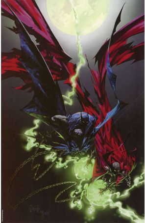 Batman/Spawn 1G published by DC with cover art by Greg Capullo and Todd McFarlane