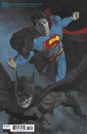 Batman/Superman (2nd Series) 10A published by DC with cover art by Riccardo Federici