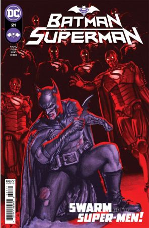 Batman/Superman (2nd Series) 21 published by DC with cover art by Rodolfo Migliari