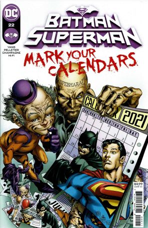 Batman/Superman (2nd Series) 22 published by DC with cover art by Ivan Reis and Danny Miki