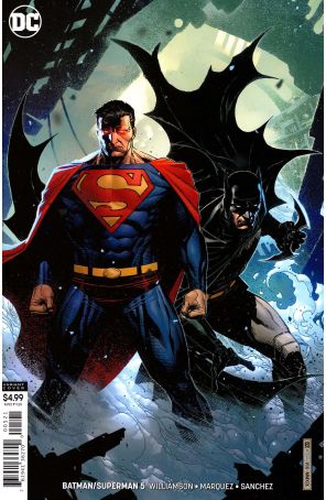 Batman/Superman (2nd Series) 5A published by DC with cover art by Jim Cheung