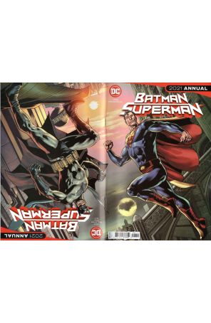 Batman/Superman (2nd Series) Annual 2021A published by DC with cover art by Bryan Hitch