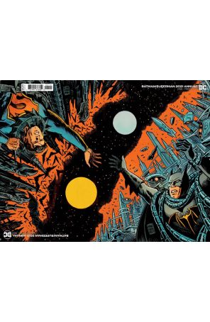 Batman/Superman (2nd Series) Annual 2021B published by DC with cover art by Francesco Francavilla