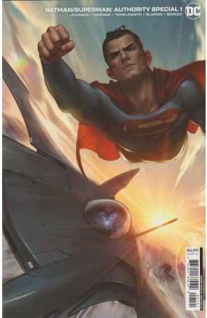 Batman/Superman: Authority Special 1A published by DC with cover art by Jeehyung Lee