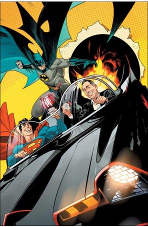 Batman/Superman: World's Finest 1H published by DC with cover art by Dan Mora