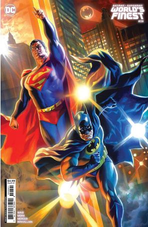 Batman/Superman: World's Finest 28B published by DC with cover art by Felipe Massafera