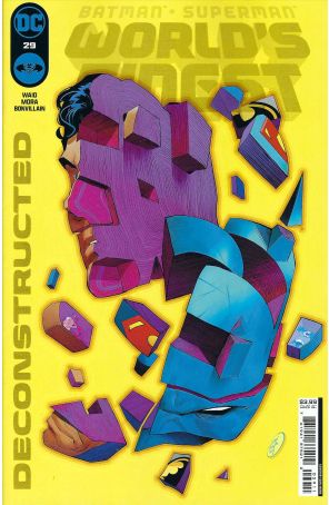 Batman/Superman: World's Finest 29A published by DC with cover art by Dan Mora