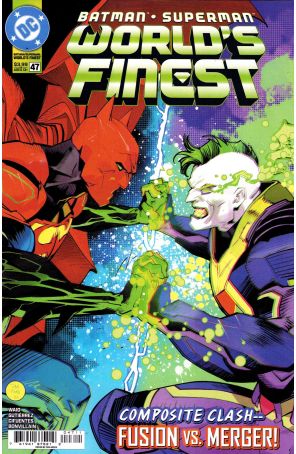 Batman/Superman: World's Finest 47A published by DC with cover art by Dan Mora