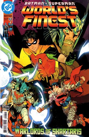 Batman/Superman: World's Finest 53A published by DC with cover art by Dan Mora