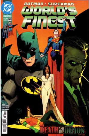 Batman/Superman: World's Finest 55A published by DC with cover art by Dan Mora