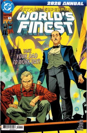 Batman/Superman: World's Finest Annual 2026A published by DC with cover art by Dan Mora
