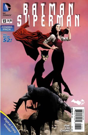 Batman/Superman 13C published by DC with cover art by Jae Lee