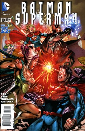 Batman/Superman 19 published by DC with cover art by Ardian Syaf