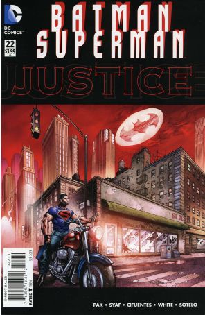 Batman/Superman 22 published by DC with cover art by Ardian Syaf