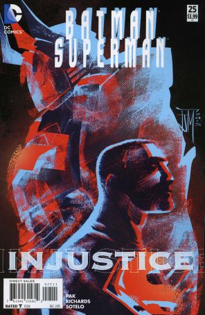 Batman/Superman 25 published by DC with cover art by Ardian Syaf
