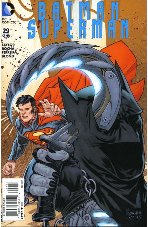 Batman/Superman 29 published by DC with cover art by Yanick Paquette