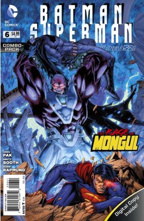 Batman/Superman 6C published by DC with cover art by Brett Booth