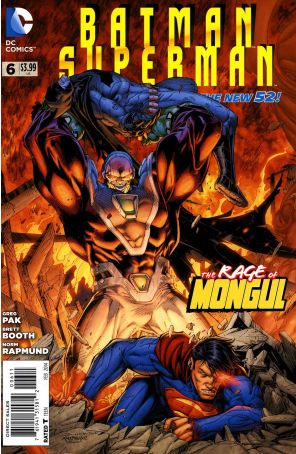 Batman/Superman 6 published by DC with cover art by Brett Booth