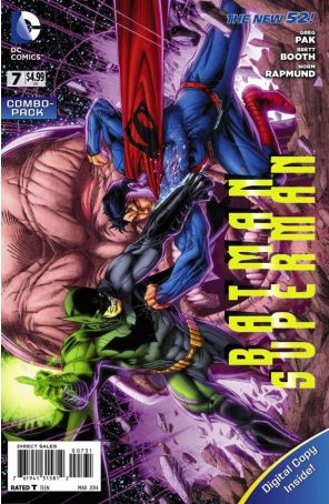 Batman/Superman 7B published by DC with cover art by Brett Booth