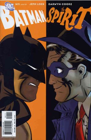 Batman/The Spirit 1 published by DC with cover art by Darwyn Cooke