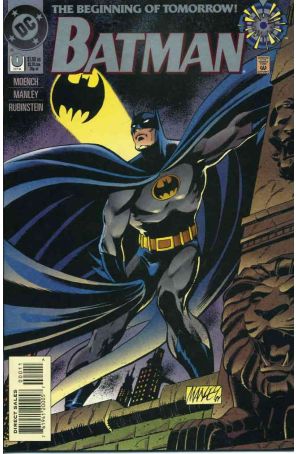 Batman 0 published by DC with cover art by Mike Manley