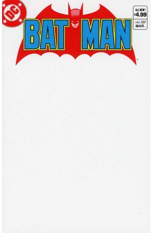 Batman 357B published by DC with cover art by Ed Hannigan