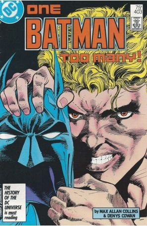 Batman 403A published by DC with cover art by Denys Cowan