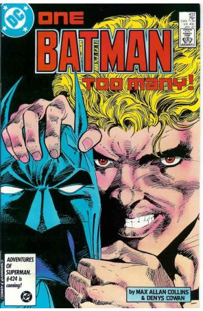 Batman 403 published by DC with cover art by Denys Cowan
