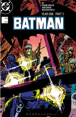 Batman 406A published by DC with cover art by David Mazzucchelli