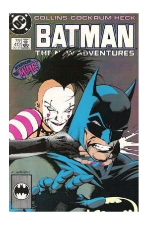 Batman 412 (2nd) published by DC with cover art by Kevin Nowlan