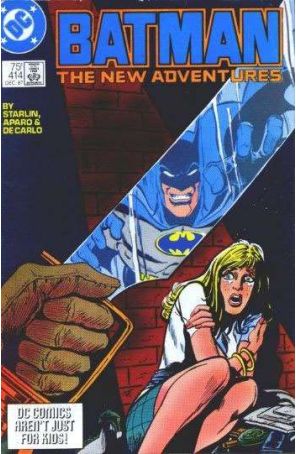 Batman 414 (3rd) published by DC with cover art by Jim Aparo