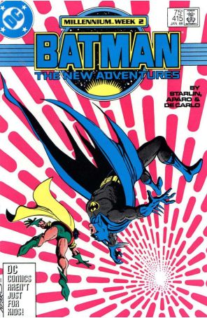Batman 415 (2nd) published by DC with cover art by Jim Aparo