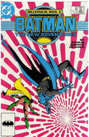 Batman 415 published by DC with cover art by Jim Aparo
