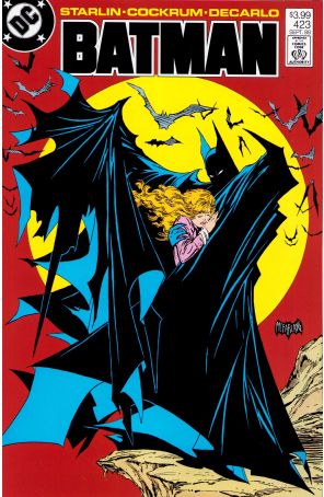 Batman 423H published by DC with cover art by Todd McFarlane
