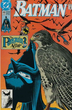 Batman 449 published by DC with cover art by Norm Breyfogle