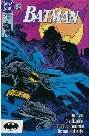 Batman 463 published by DC with cover art by Norm Breyfogle