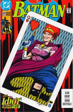 Batman 472 published by DC with cover art by Norm Breyfogle