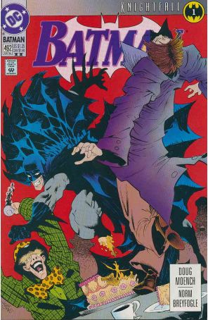 Batman 492 (2nd) published by DC with cover art by Kelley Jones